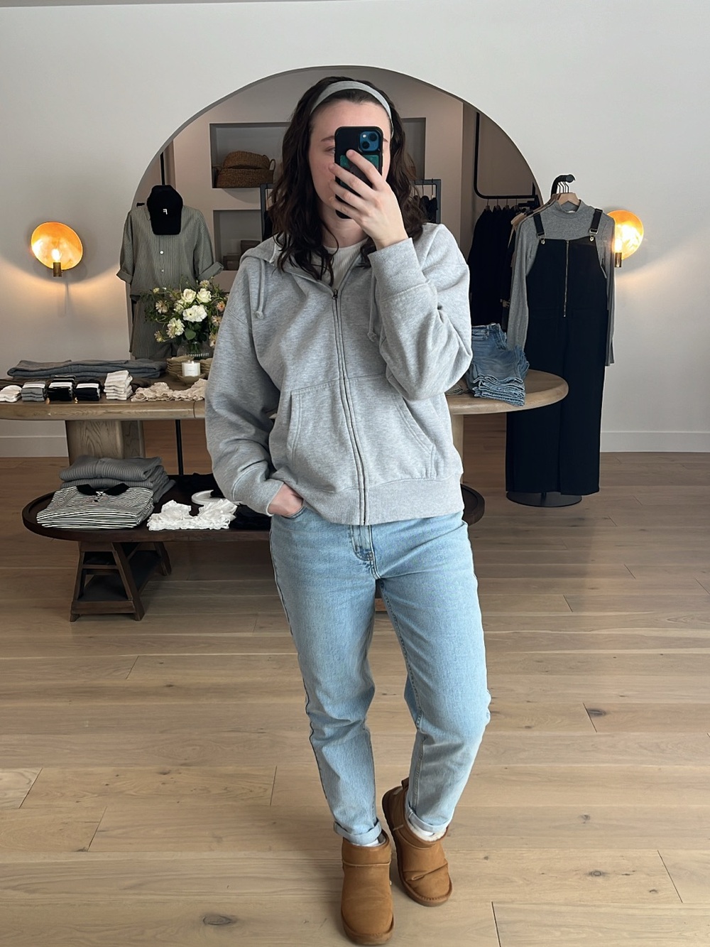 Light Blue Women’s Boyfriend Jeans - Relaxed Casual Fit